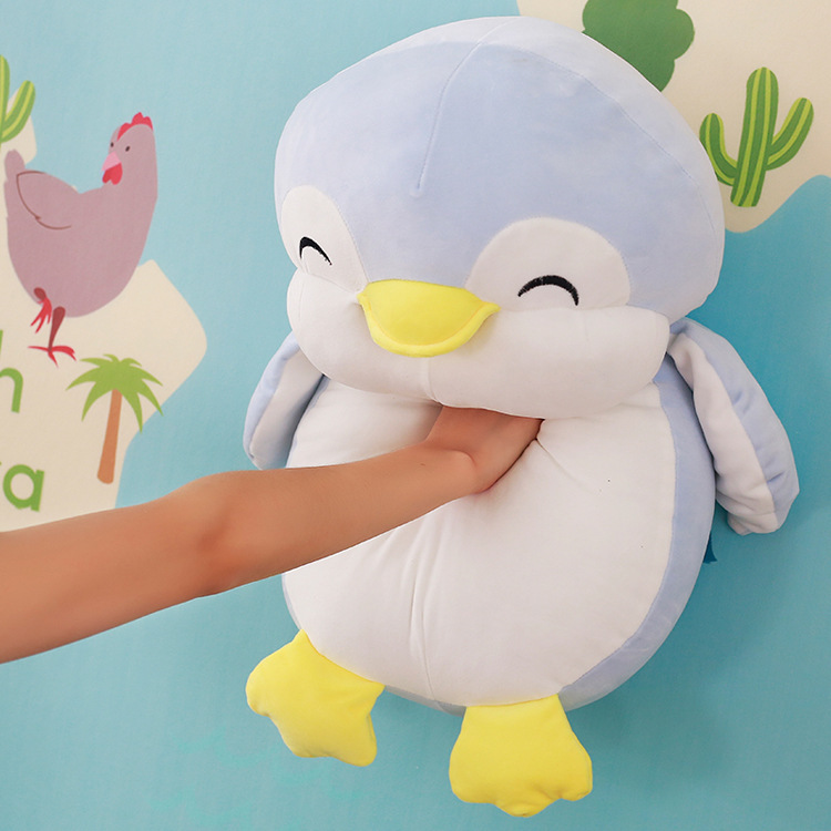 Thú bông Chim Cánh Cụt Nhồi Bông Má Phệ Siêu Dễ Thương 30cm