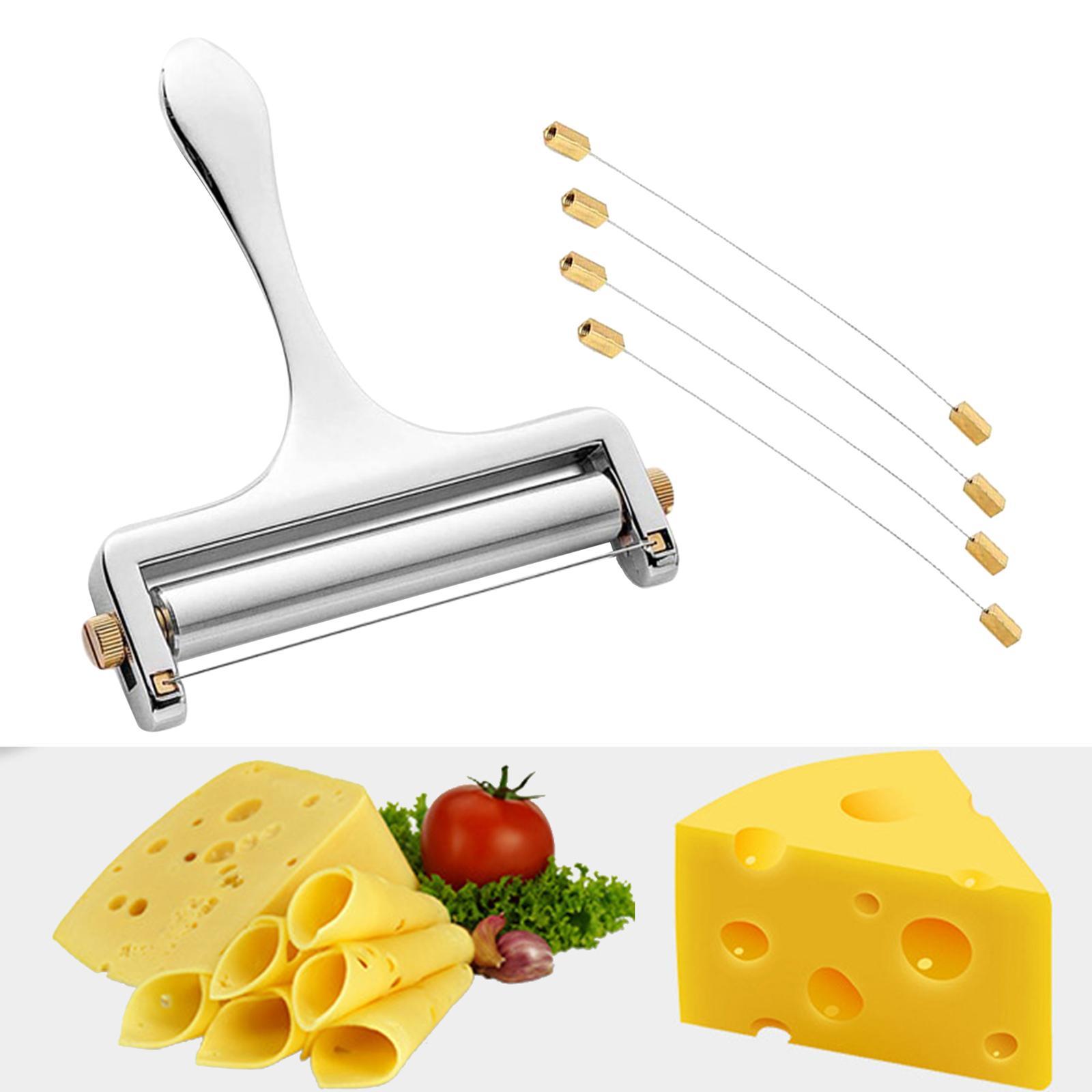 Cheese Slicer Kitchen Cooking  for 4 Cutting Wires Included