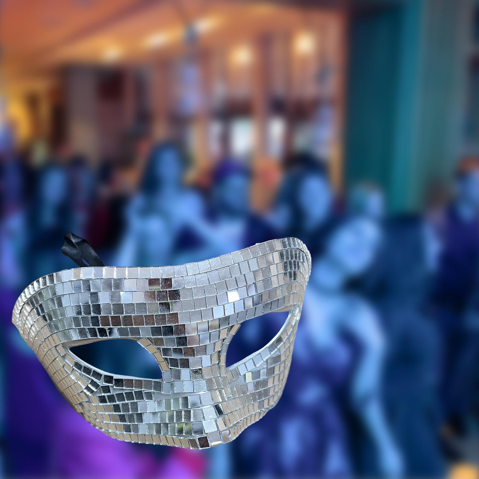 Mirrored Sequins  Halloween Stage Performance Roles Play Cosplay Props