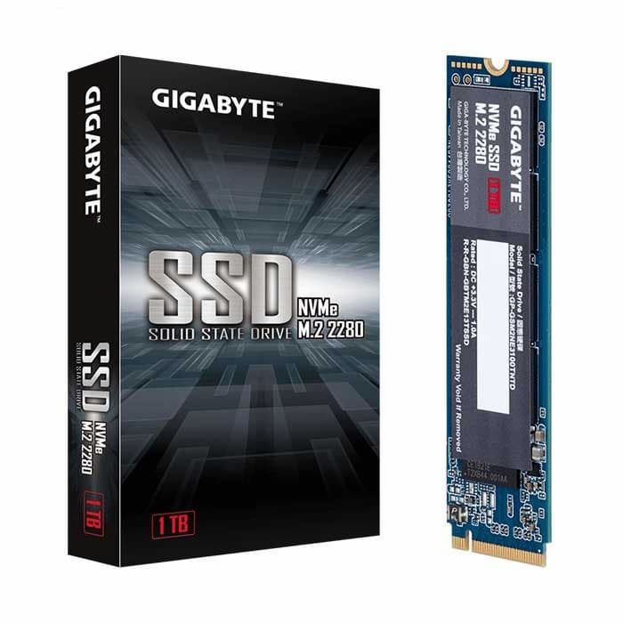 Ổ Cứng SSD Gigabyte 1TB M2 2280 NVME PCie - Hàng Nhập Khẩu