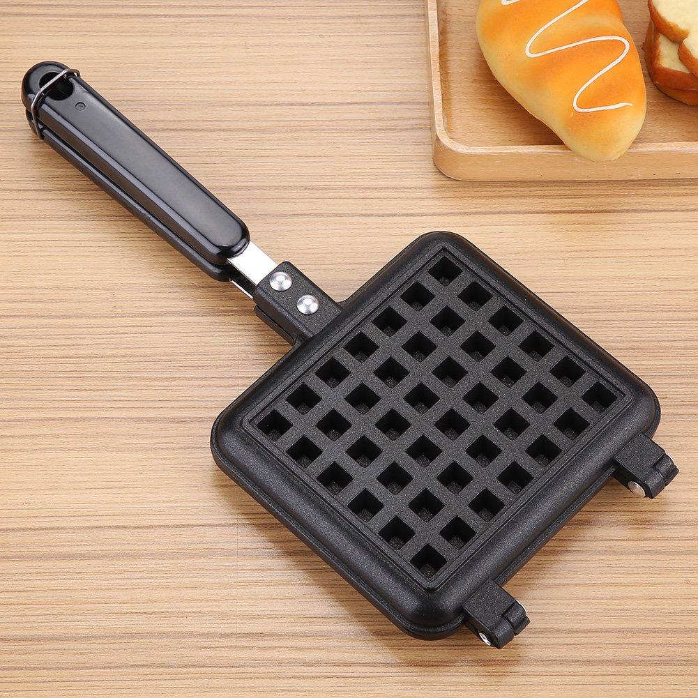 Mốc bánh quế, dụng cụ nấu ăn không phải là bánh quế hợp kim nhôm, có thể được sử dụng cho bếp gas, dụng cụ nấu ăn không có nước truyền thống