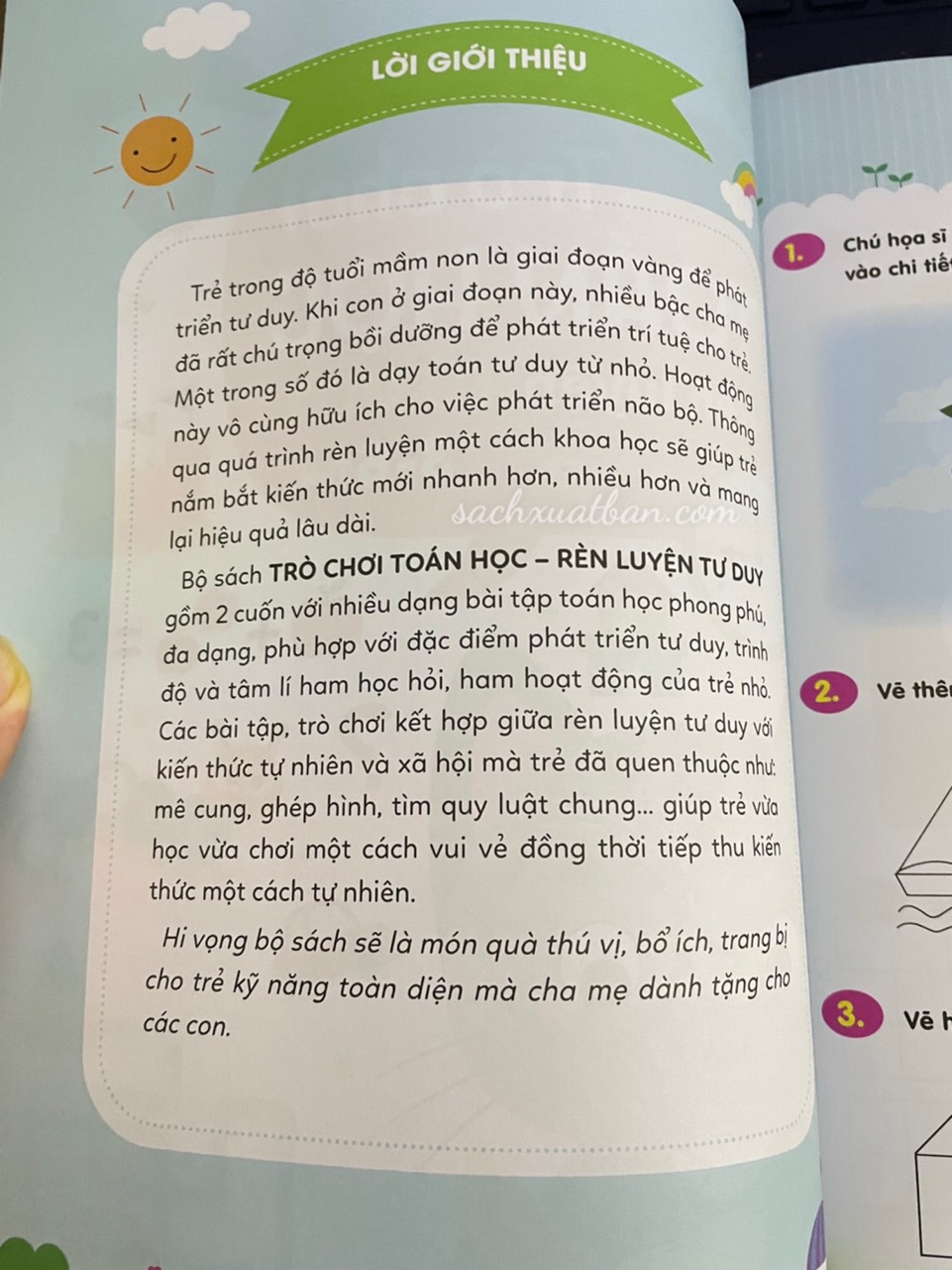 Sách Trò Chơi Toán Học Rèn Luyện Tư Duy 3-6 Tuổi Quyển 1