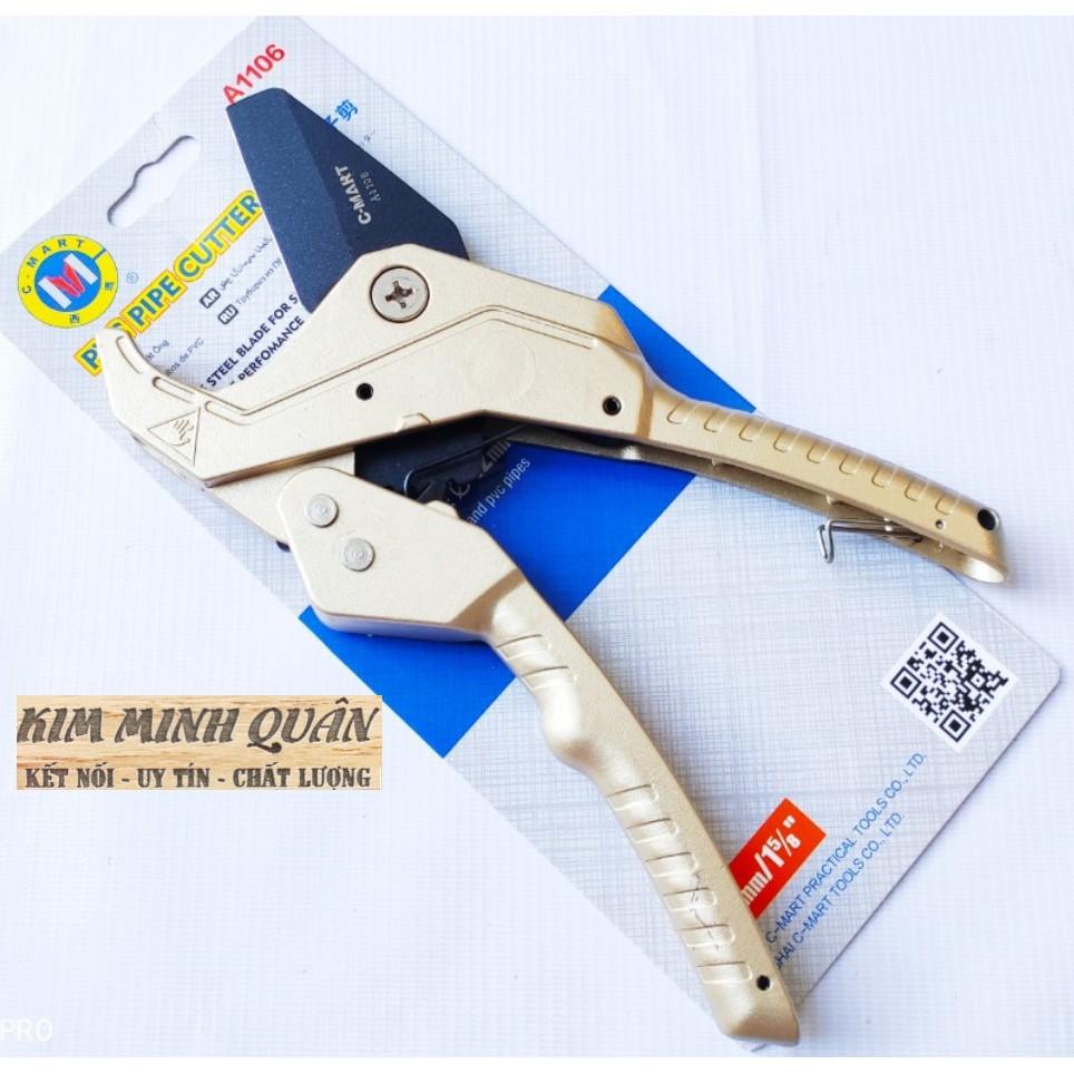 Kéo Cắt Ống PVC 42mm Lưỡi Đen Cao Cấp A1106 CMART