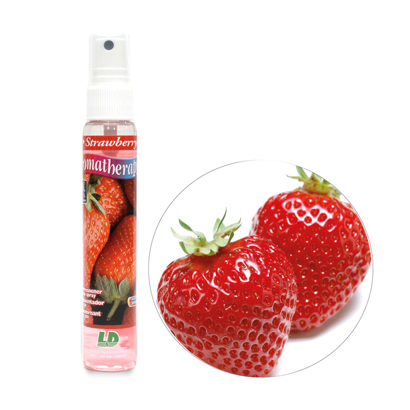 Nước hoa ô tô dạng xịt L&D AROMATHERAPY Strawberry 60ml