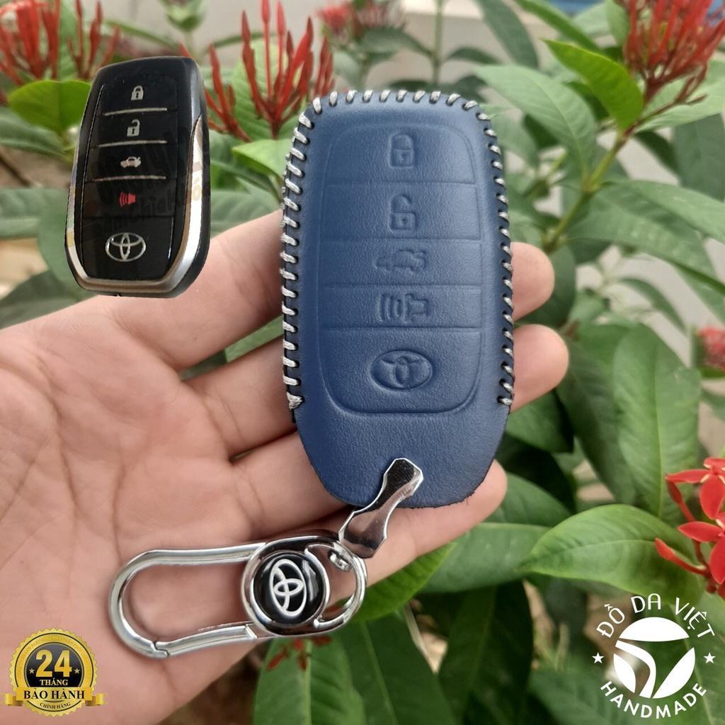 Bao Da Chìa Khóa Ô tô Toyota Camry, Fortuner , Da Bò nhập khẩu
