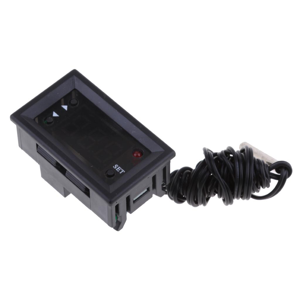 Digital Thermometer 1 Channel 10A Relay Temperature Thermal Control Switch