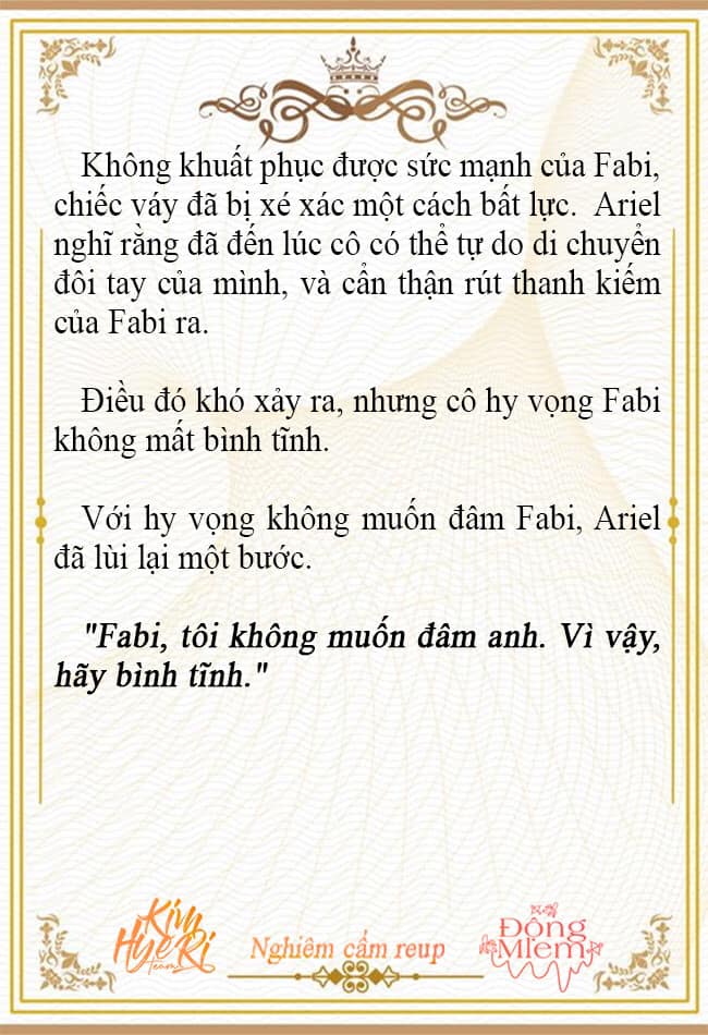 [novel 18+] ariel, thánh nữ dâm đãng chapter 49 18