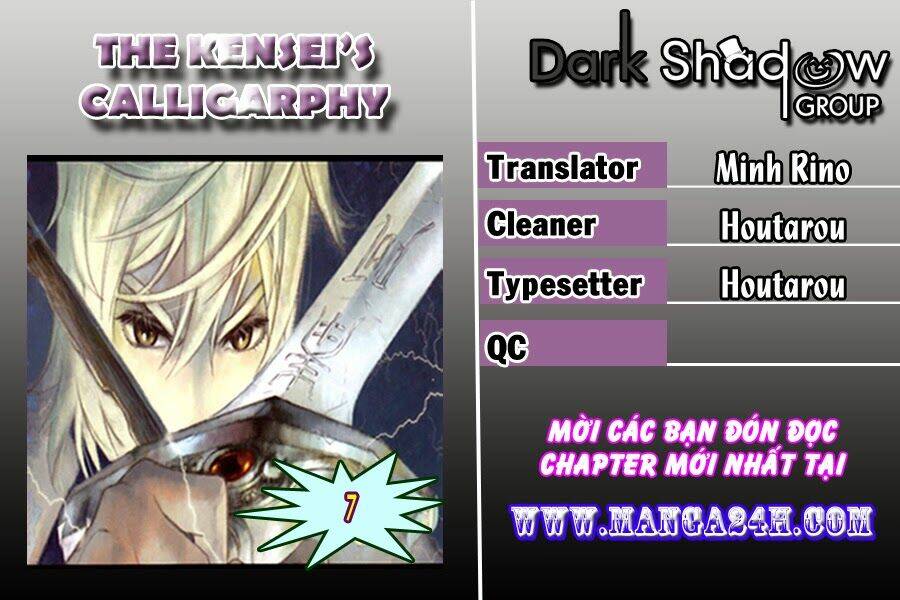 the kensei's calligraphy chapter 7 1