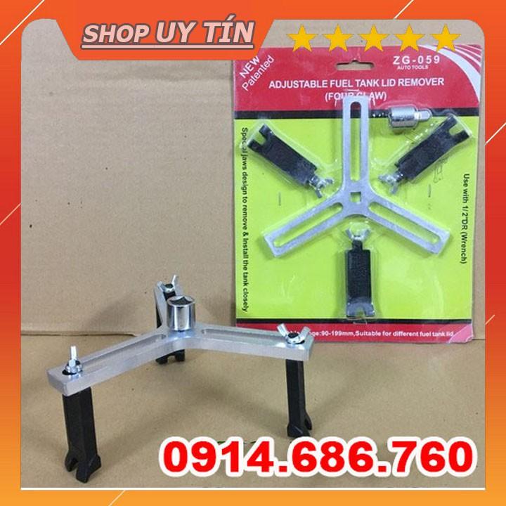 Vam cảo tháo nắp bình xăng 3 chân ZG-059 CHẮC CHĂN không trượt