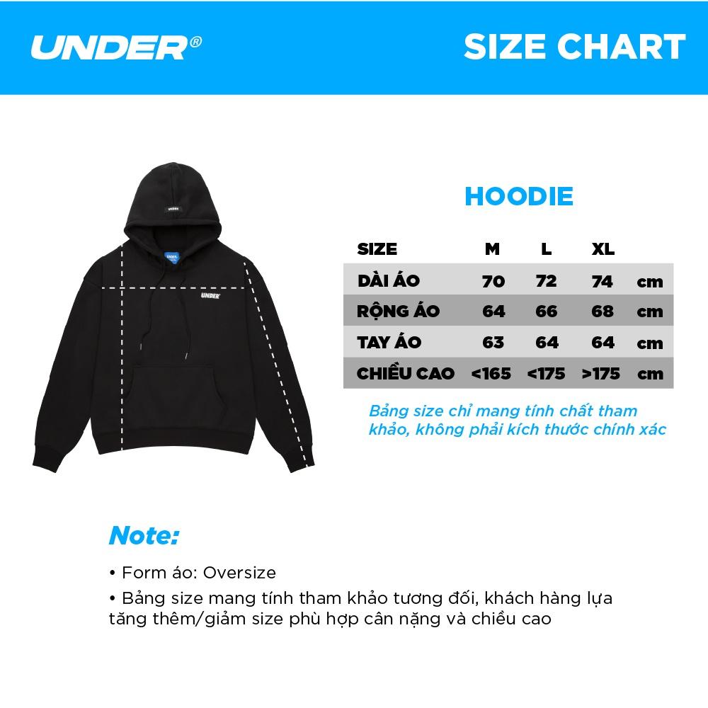 Áo UNDER Basic Hoodie SS22  - UHD001