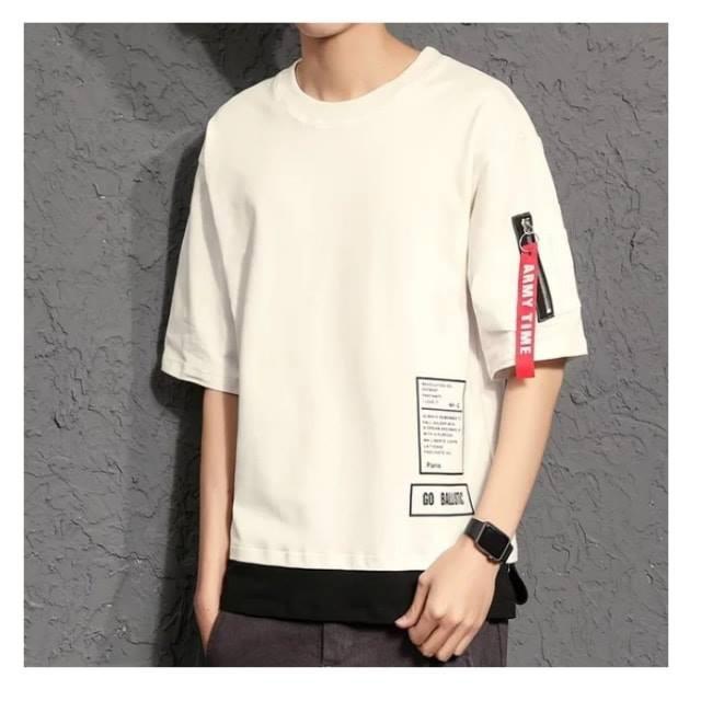 Áo thun layer - áo thun tay lỡ cotton Phong Boutique