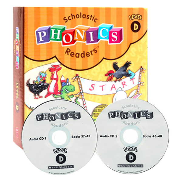 [Hàng thanh lý miễn đổi trả] Scholastic Phonics Readers D (With Cd)