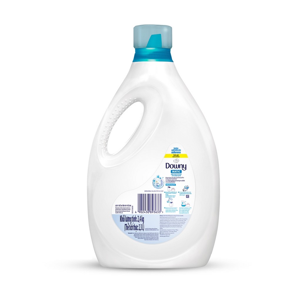 Nước Giặt Downy Biển Xanh Tươi Mát Dạng Chai 2.4KG