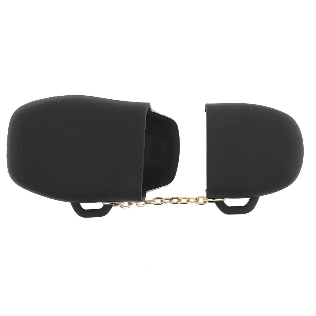 Auto -Buttons Remote Key Fob Case Silicone For - Black