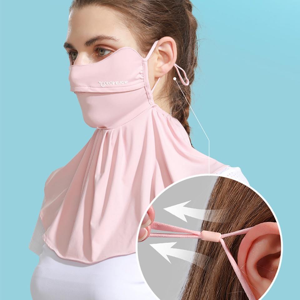 Khẩu trang chống nắng bảo vệ da thoáng khí thân thiện với làn da