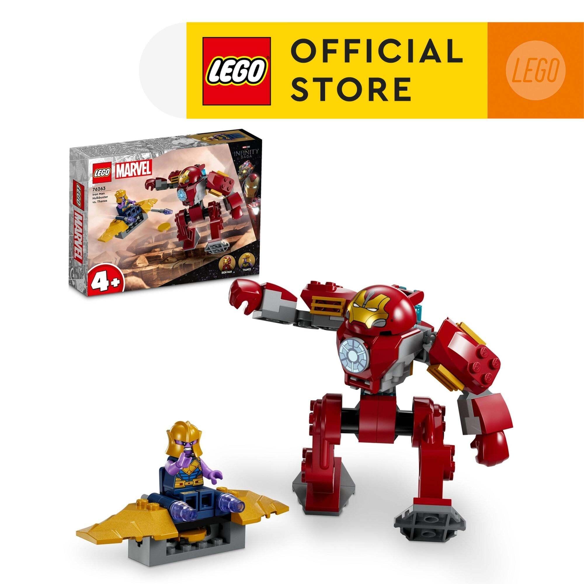 LEGO Super Heroes 76263 Đồ chơi lắp ráp Hulkbuster đối đầu Thanos (66 chi tiết)