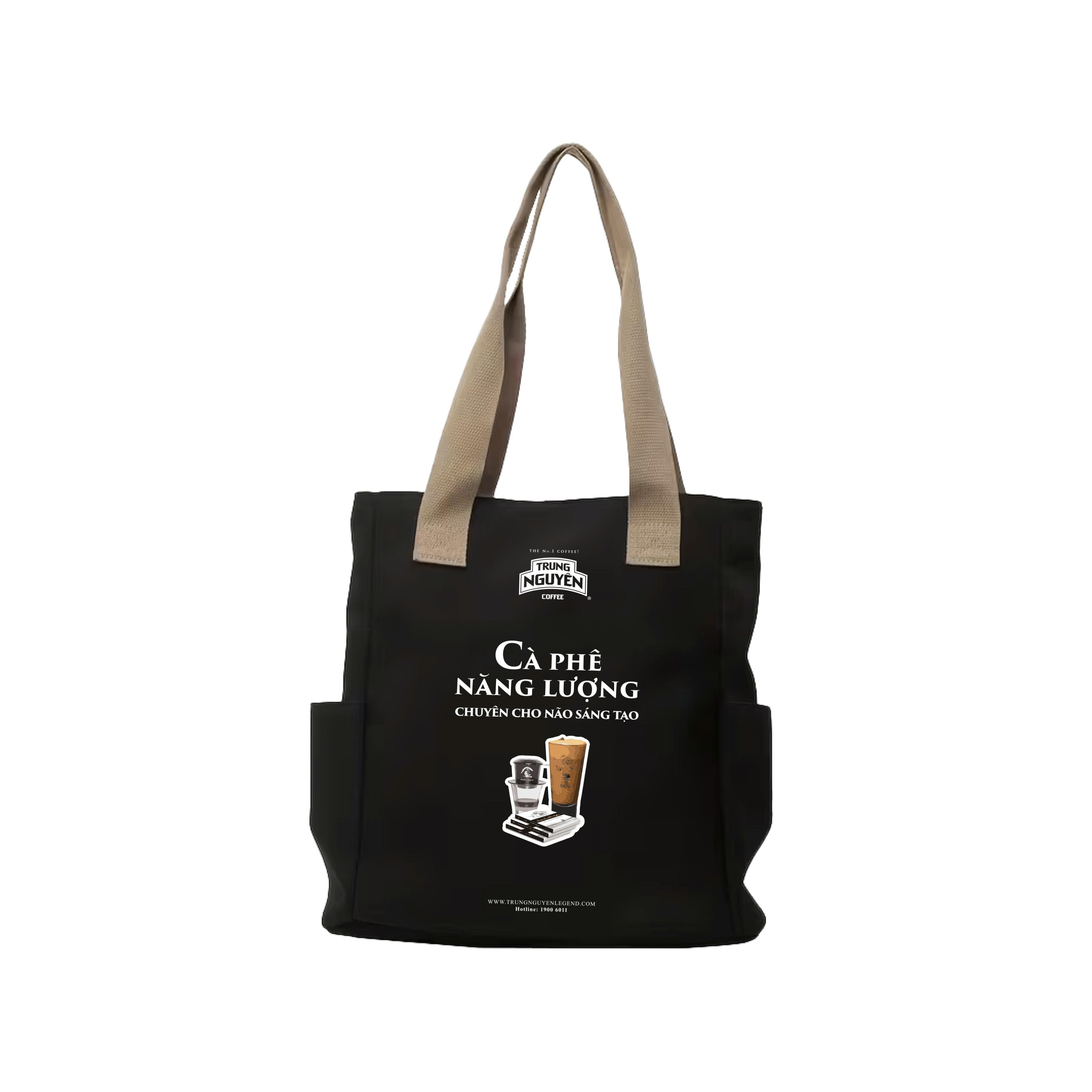 (Hàng tặng không bán) Túi vải Rang xay Trung Nguyên Legend 2025