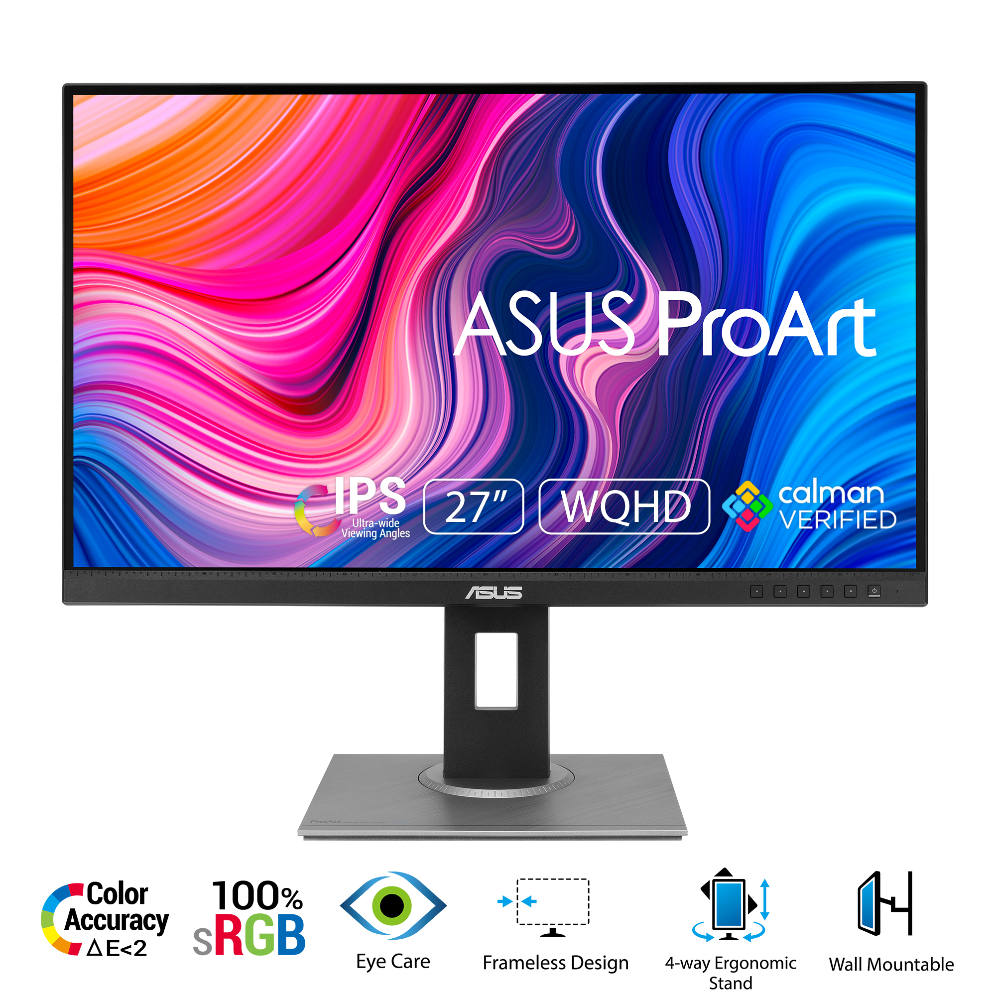 Màn Hình Asus ProArt PA278QV 27' inch WQHD (2560 x 1440) - Hàng Chính Hãng