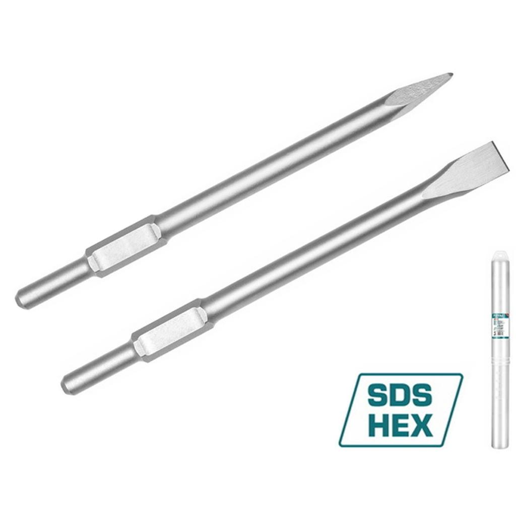 MŨI ĐỤC NHỌN ĐUÔI LỤC GIÁC TOTAL TAC1531301 - HÀNG CHÍNH HÃNG