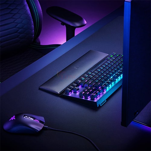 Tấm kê tay bàn phím Razer Ergonomic Wrist Rest for Tenkeyless Keyboards RC21-01710100-R3M1 - Hàng chính hãng