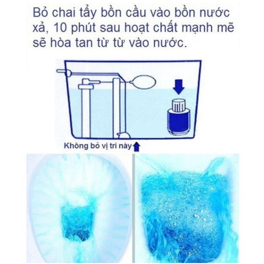 Lọ Thả Bồn Cầu Toilet Hàn Quốc Tẩy Sạch - Diệt Khuẩn - Khử Mùi - Hương Thơm Dễ Chịu