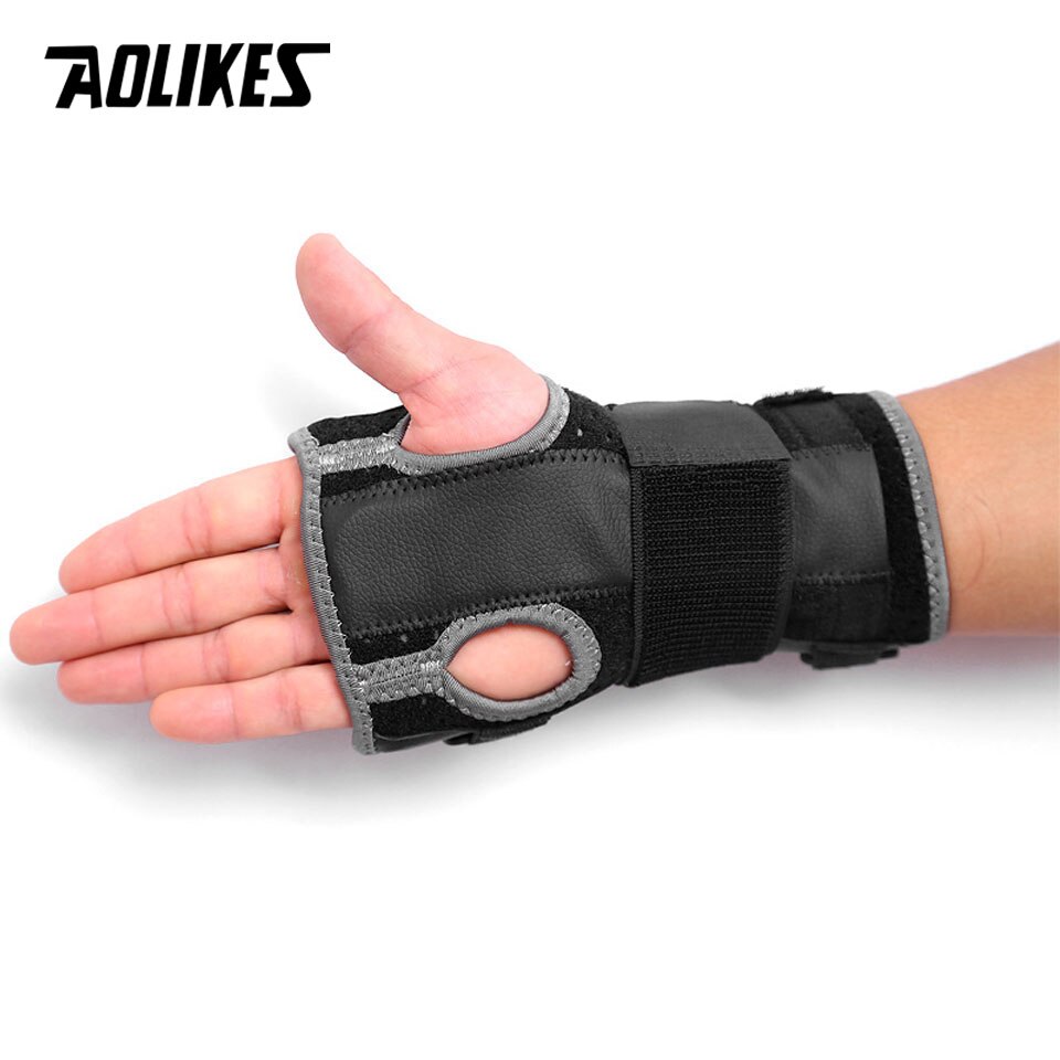 Nẹp Cố Định Khớp Cổ Tay Bằng Tấm Thép An Toàn Metal Plate Support Wrist AOLIKES YE-1680 - Hàng Chính Hãng