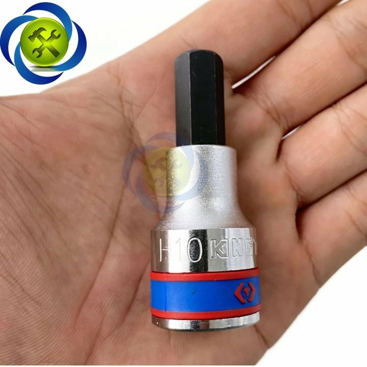 Tuýp lục giác KINGTONY  loại 1/2 trắng-đen- 4025