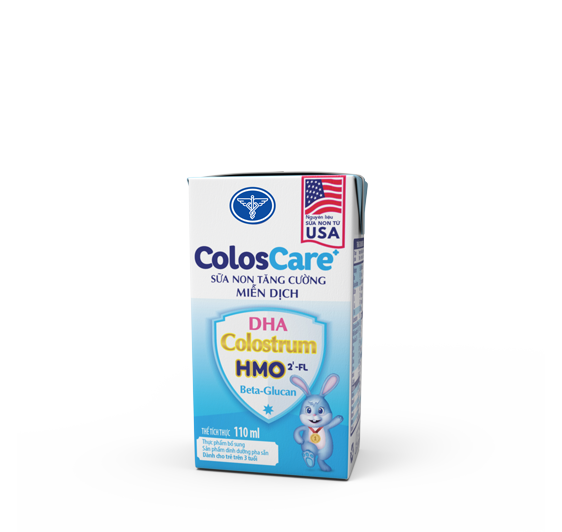 Thùng sữa nước pha sẵn cho bé Nutricare ColosCare tăng cường hệ miễn dịch cho bé từ 1 tuổi (110ml)
