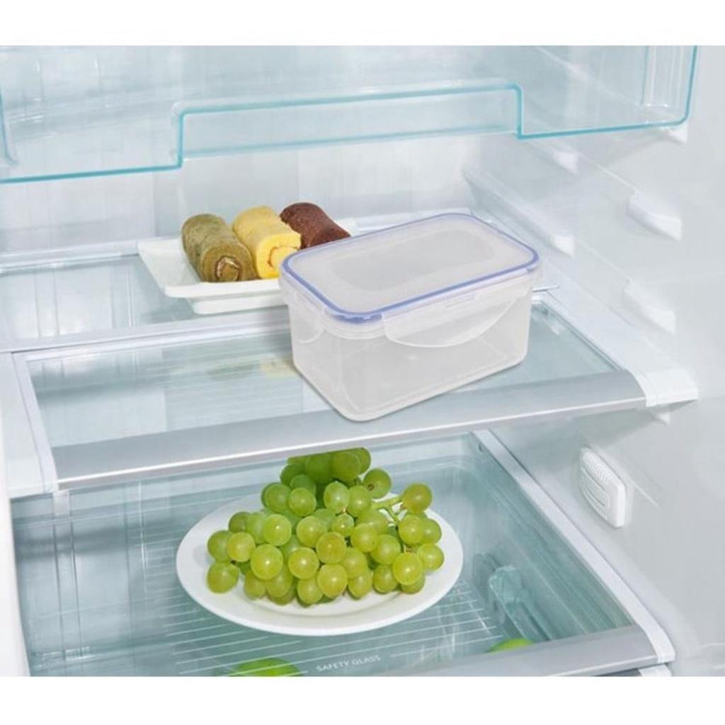 Bộ 3 Hộp Nhựa Đựng Thực Phẩm Trong Tủ lạnh Kanemo Dùng được trong lò vi sóng MS 6530