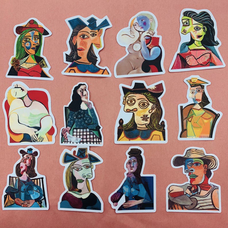 Sticker SET 30 ảnh Picasso