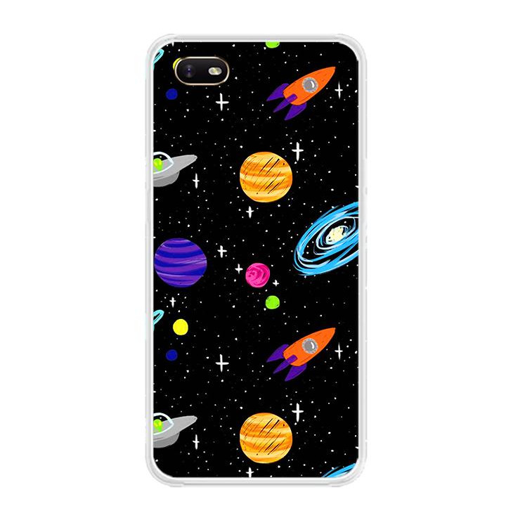 Ốp lưng dẻo cho điện thoại Oppo A1K - 0063 SPACE04 - Hàng Chính Hãng
