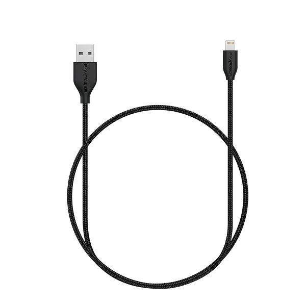 Dây Cáp Sạc RAVPower RP-CB019 USB-A To Lightning 0,9M- Hàng Nhập Khẩu