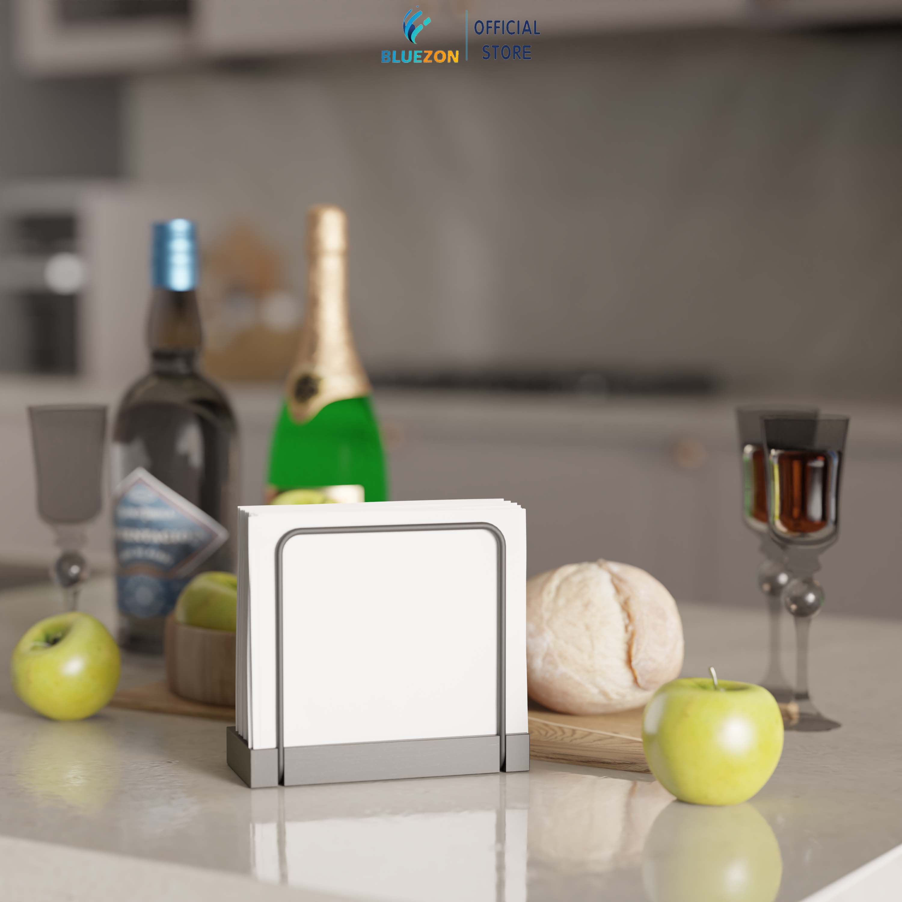 Đế kẹp giấy 15cm, đế gỗ để ảnh, card, giấy ăn, lưu trữ thư, tài liệu văn phòng