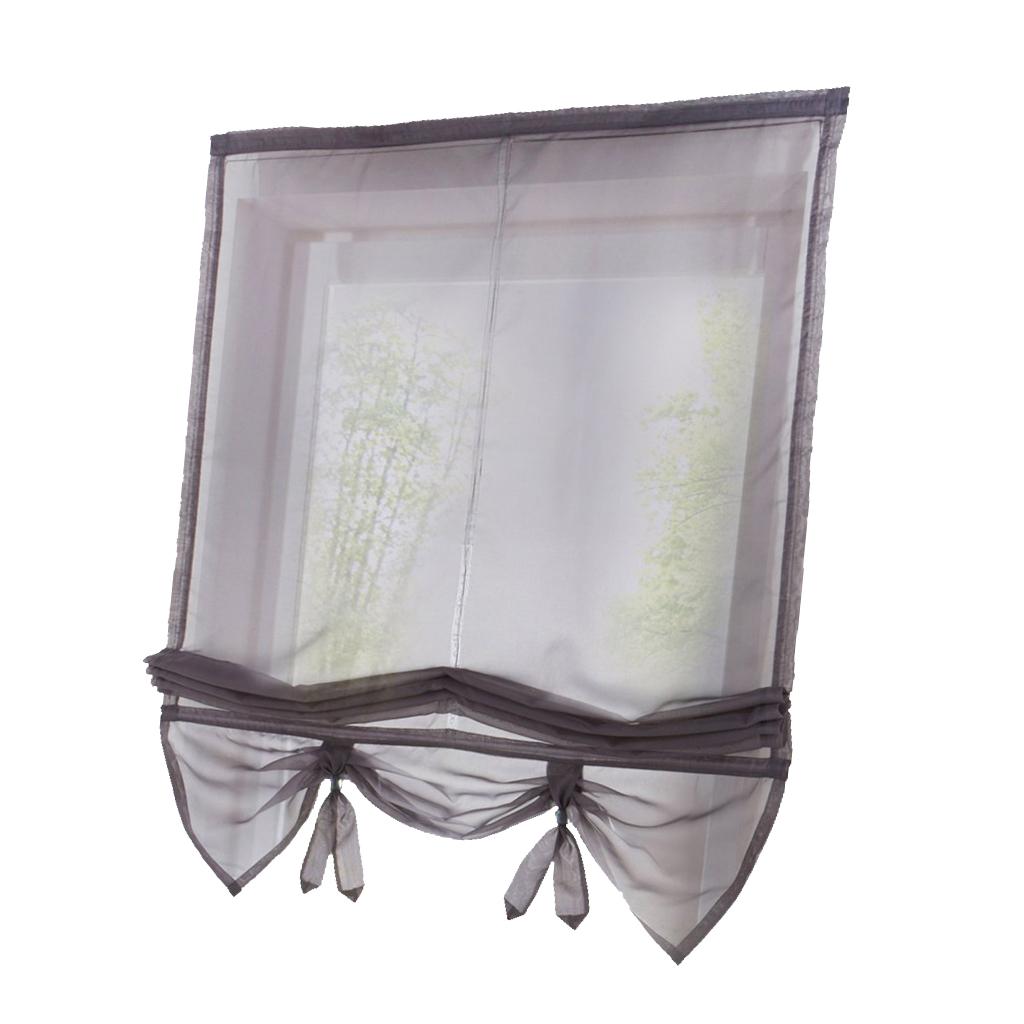 Roman Curtain, Tie Up Shade, Rod Pocket Window Valances
