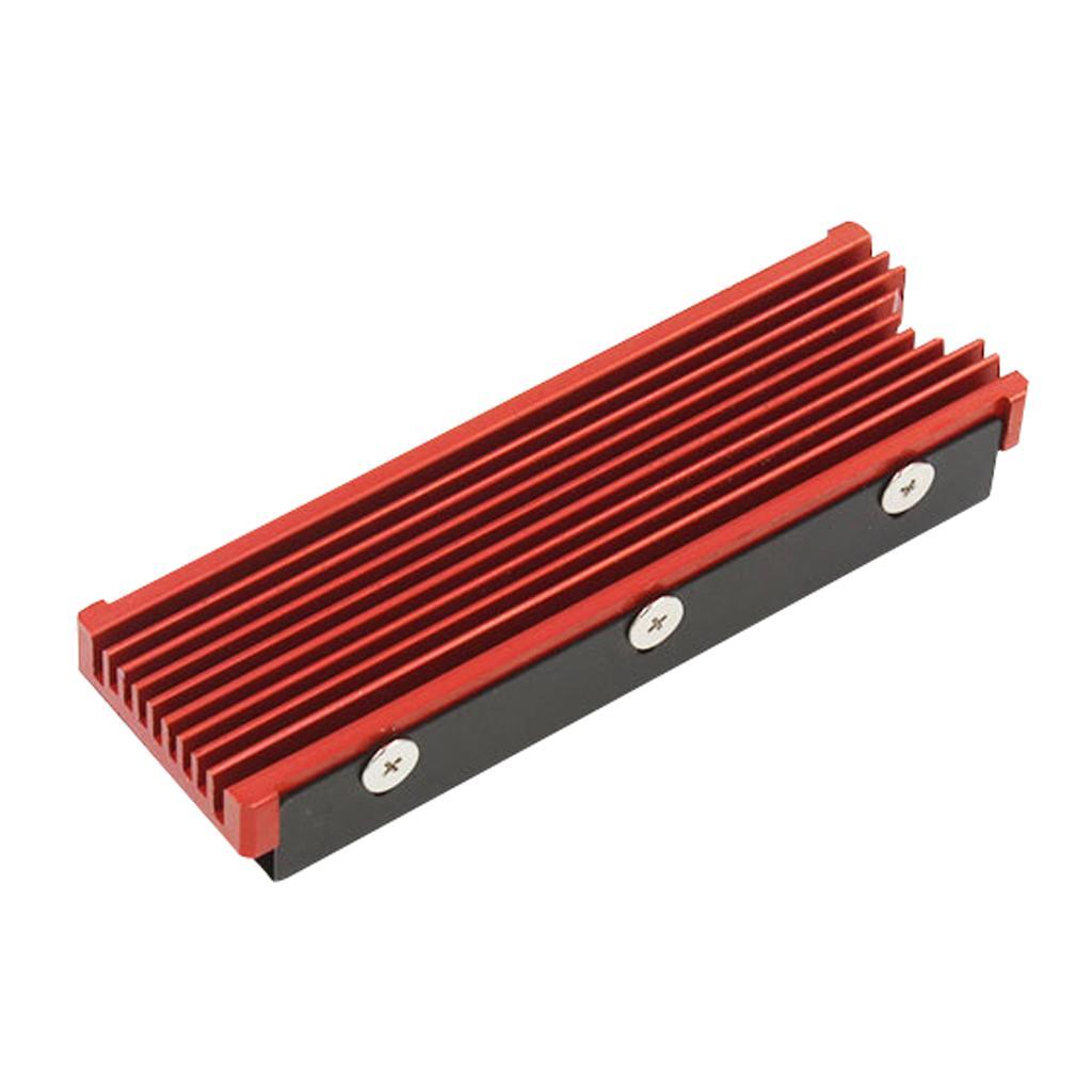 2 Packs Heat Sink Dissipation Pad, Aluminum Cooling Heatsink for M.2 NGFF