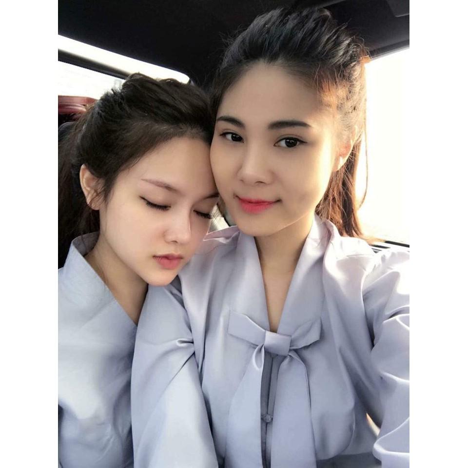 Bộ đi chùa buộc nơ