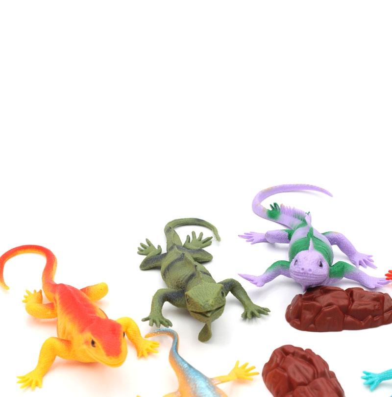 Bộ 8 Mô Hình Động Vật Bò Sát BY168-1C