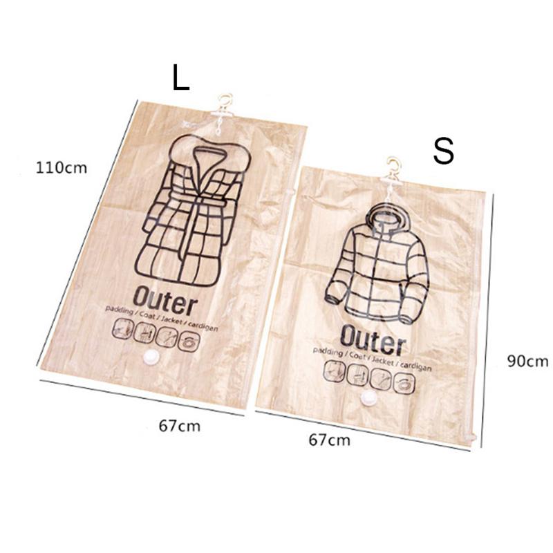 1 Túi Đựng Quần Áo Hút Chân Không Trong Suốt