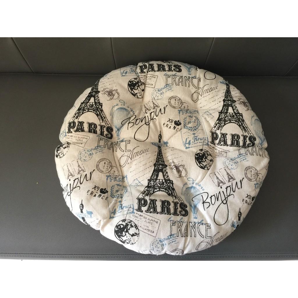 Đệm ngồi bệt tròn phong cách nhật bản 45cm Giá Chỉ 19k