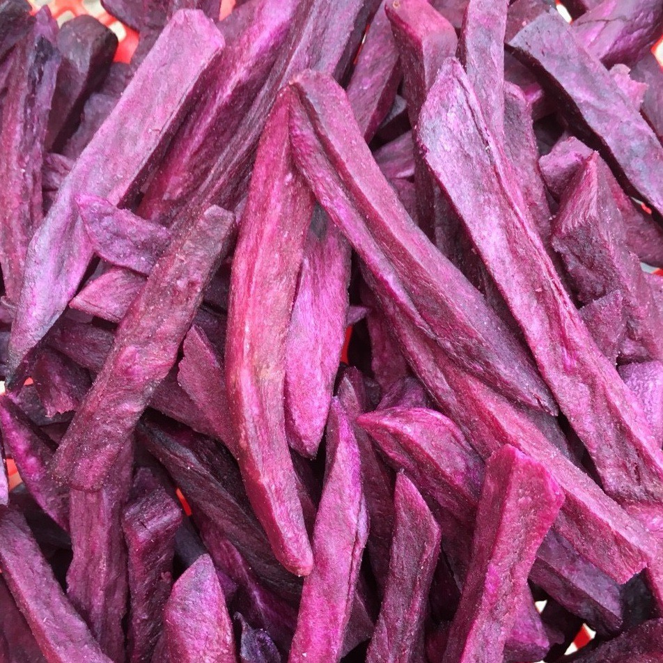 Khoai Lang Tím Que Sấy Giòn Không Đường VietTin Mart 500g