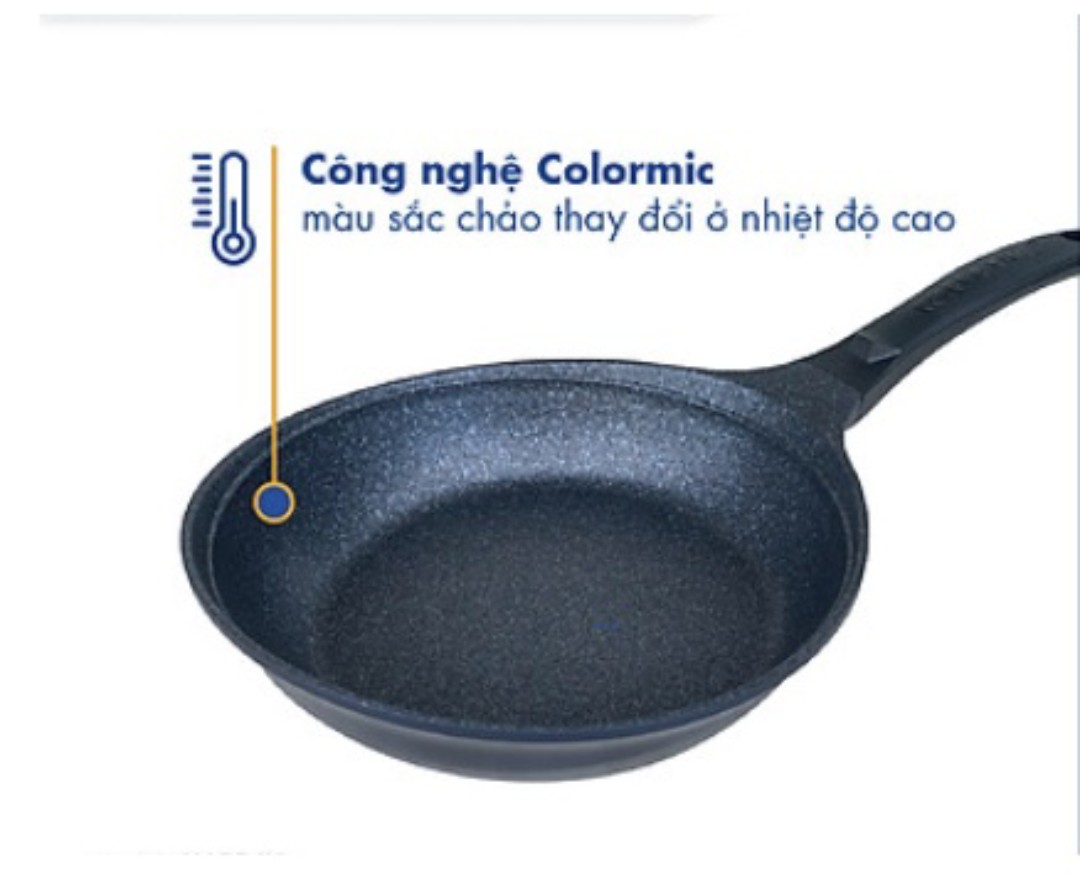 Chảo cạn Colormic Korea King KFP-30CI - Hàng chính hãng