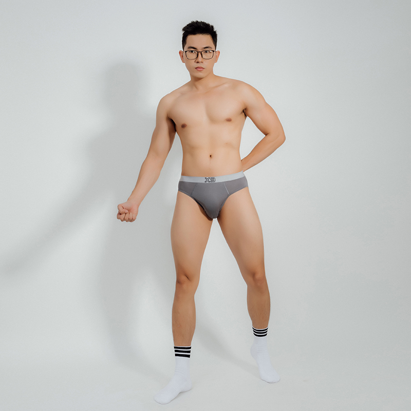Quần Lót Nam Tam Giác Brief Thoáng Khí Co Giãn Kháng Khuẩn Công Nghệ CoolMax - Thương Hiệu X9 - X005