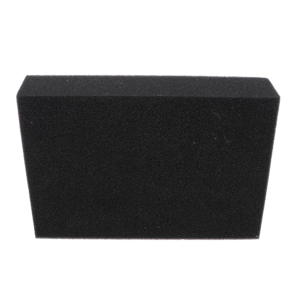 Black Felting Pad Foam Felt Foam Pad Accessory Tool 6x4x1.4"