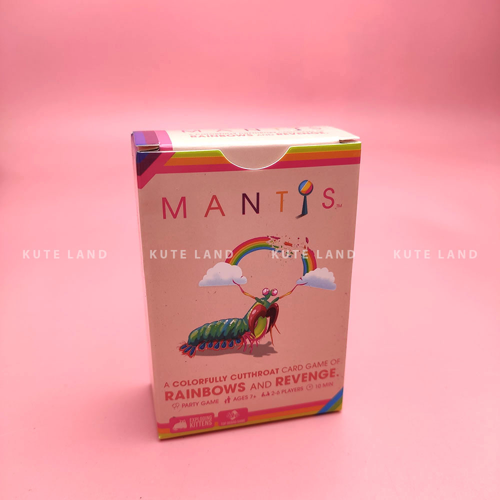 Board Game Mantis trò chơi 66 lá bài thu thập và tranh giành thẻ bài màu sắc gay cấn và hấp dẫn