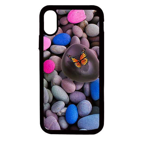 Ốp lưng cho điện thoại Iphone Xs Max Bướm vàng - Hàng chính hãng