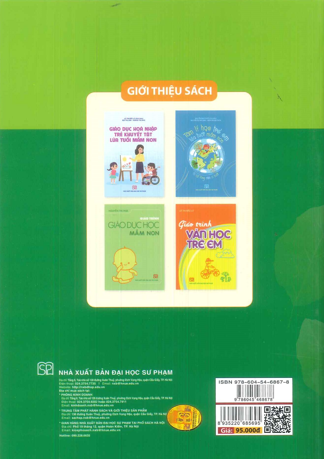 Giáo trình Tiếng Việt Và Phương Pháp Phát Triển Ngôn Ngữ Cho Trẻ Mầm Non (ĐHSP)