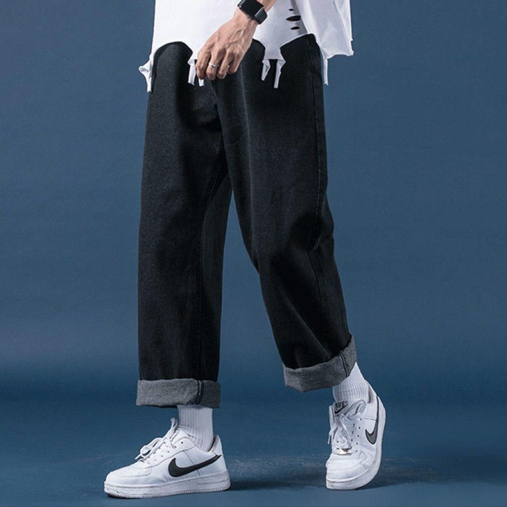 Quần Jean Nam Ống Rộng Baggy SATU Dáng Suông Đứng Phong Cách Unisex Chất Vải Bò Cao Cấp Dày Dặn Hottrend Hàn Quốc 2022