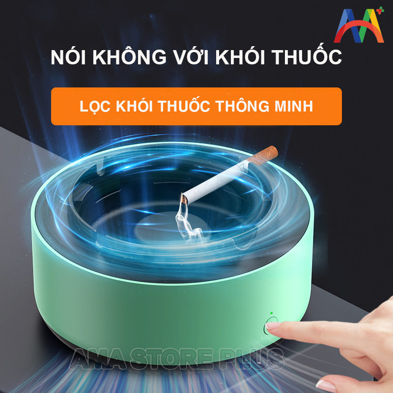 Gạt tàn Lọc không khí Thông minh giúp loại bỏ Khói thuốc hiệu quả