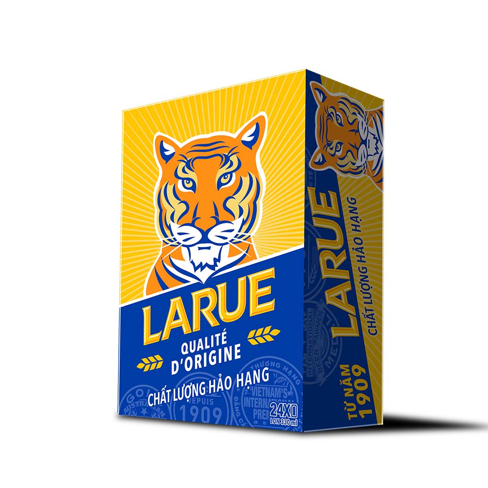 Thùng 24 Lon Bia Larue (330ml/lon)