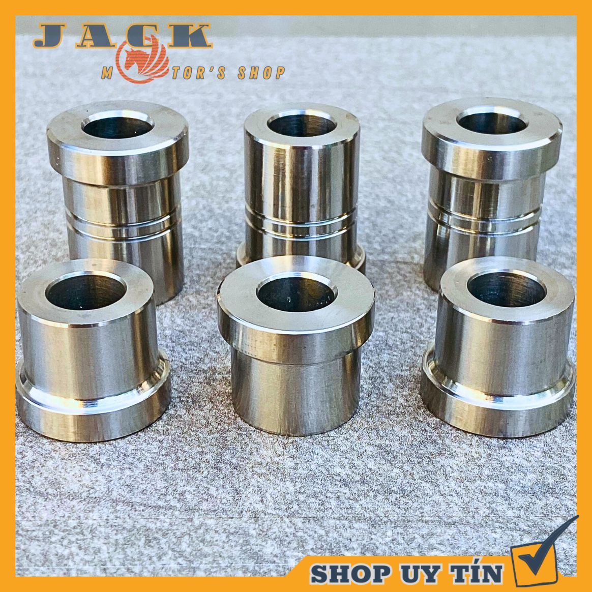 Bộ cục canh bánh trước xe Vario Airblade inox 304 nguyên khối CNC không cần gỡ roong